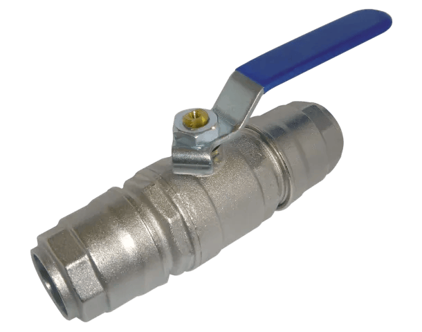 Réseau d’air comprimé VANNE À SPHÈRE AVEC JONCTION DOUBLE